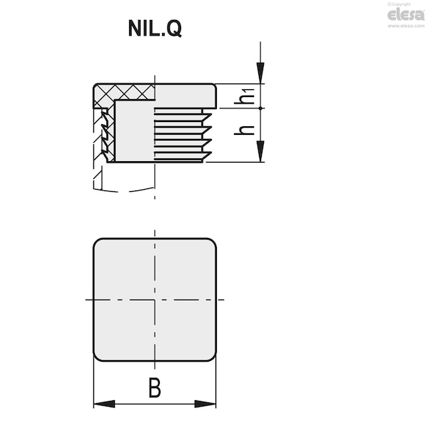 For Square Tubes, NIL.Q-70-C9